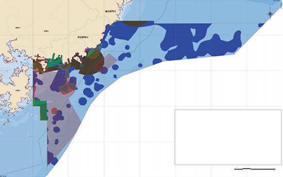 부산 해양공간관리계획 구역